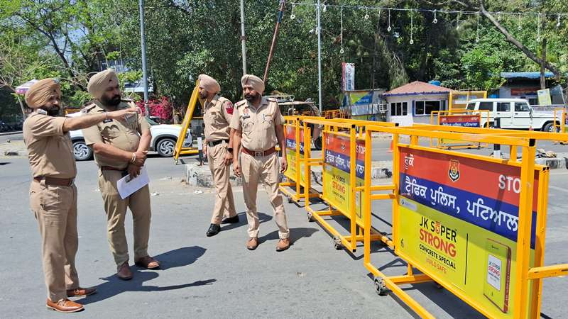 In view of the festival of Navratri, the traffic police released the traffic route plan